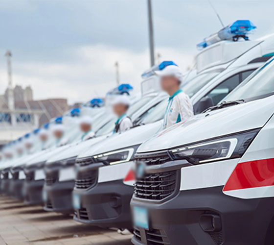 淮北服务车队展示